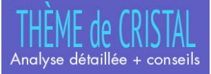 FORFAIT COMPLET :CALCUL DU THEME DE CRISTAL + ANALYSE PERSONNALISEE D'1H30MN AVEC DANIEL BRIEZ + CONSEILS